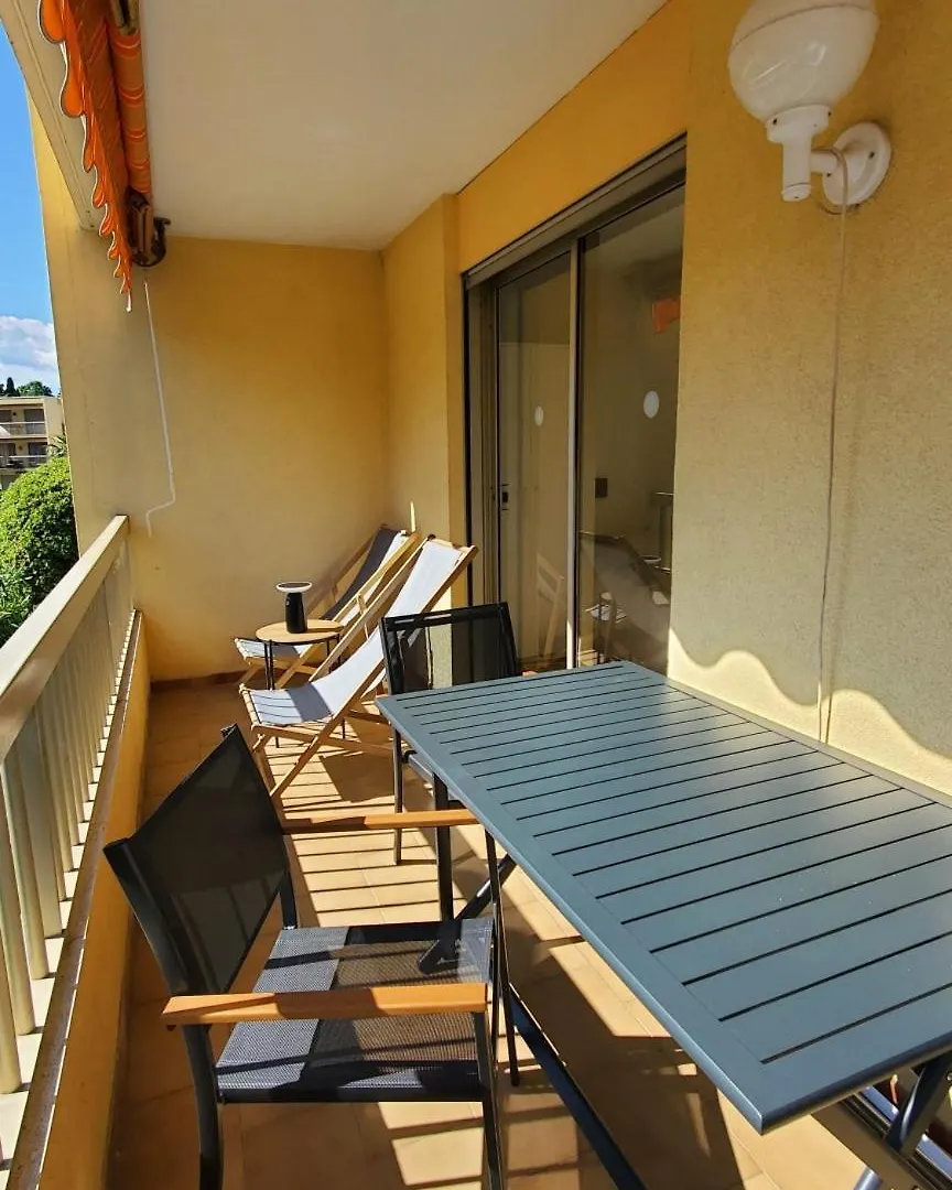 Apartment L'Eden - Spacieux 3P Bord De Mer - Juans Les Pins Antibes France
